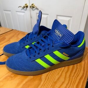Adidas Busenitz OG Skate Shoes Royal Green Gum Size 9 (Mens)